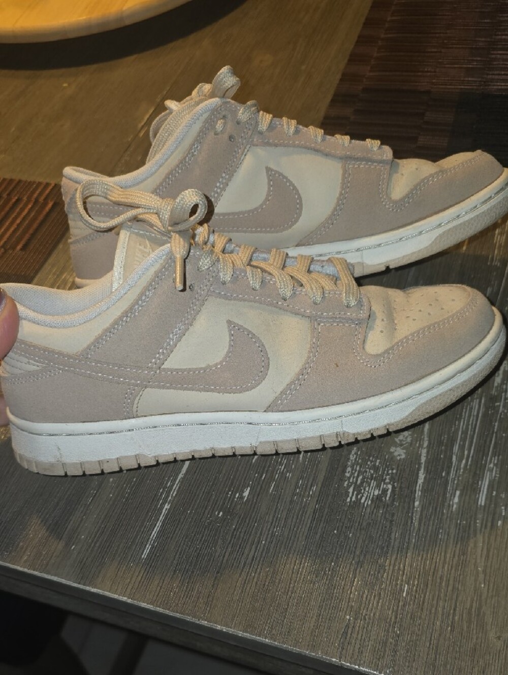 Nike Womens Dunk Low-Top Sanddrift Size 8